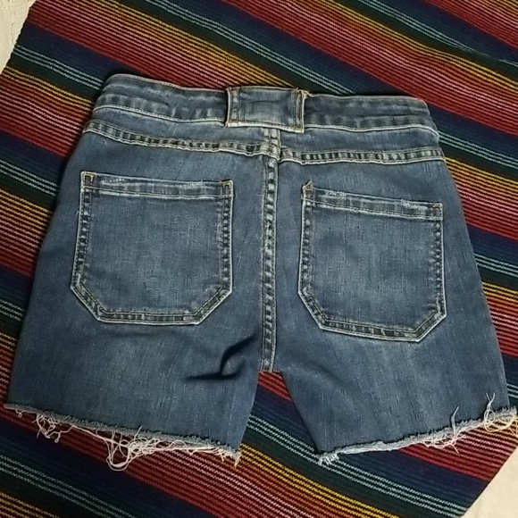 Free People Classic Blue Jean Shorts - Picture 9 of 13